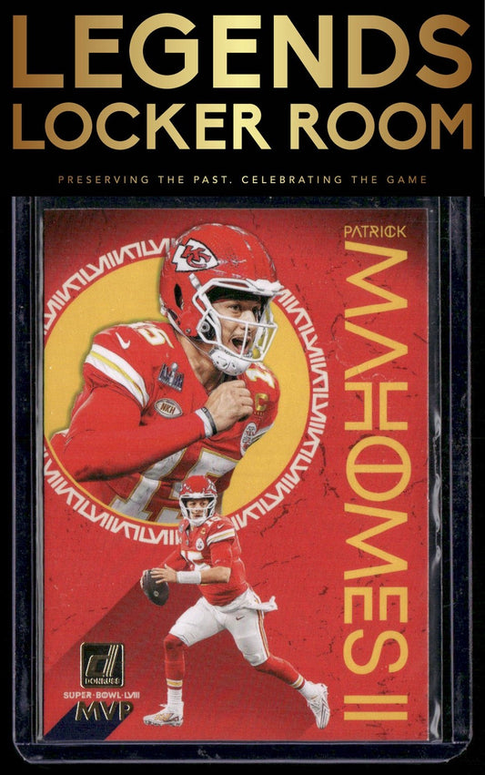 2024 Donruss #SBMVP-PM Patrick Mahomes II Super Bowl MVP