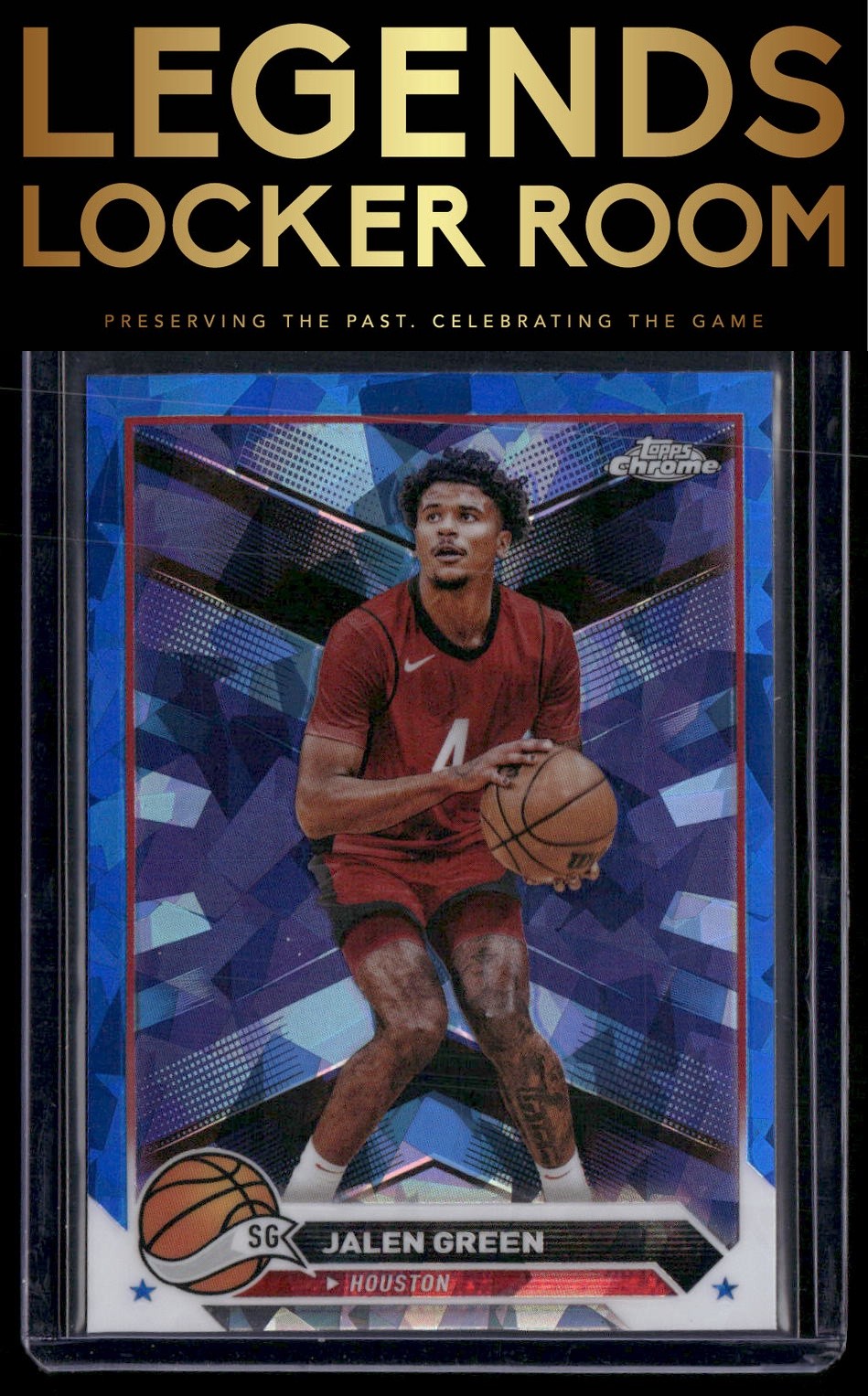 2023-24 Topps Chrome Sapphire #37 Jalen Green