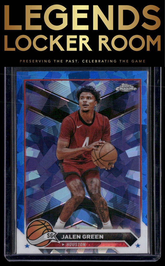 2023-24 Topps Chrome Sapphire #37 Jalen Green