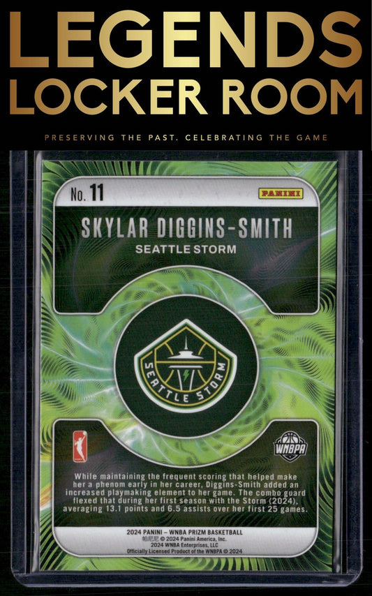 2024 Panini Prizm WNBA #11 Skylar Diggins-Smith Fractal