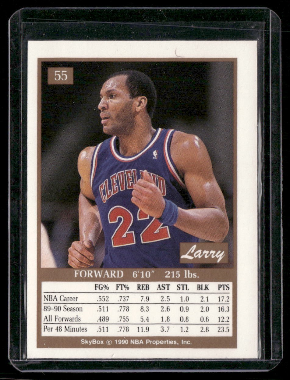 1990-91 SkyBox #55 Larry Nance