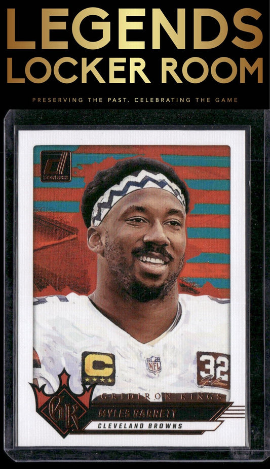 2024 Donruss #15 Myles Garrett Gridiron Kings