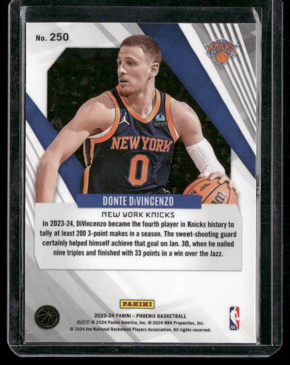 2023-24 Panini Phoenix #250 Donte DiVincenzo