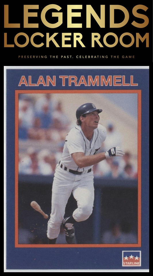 1990 Starline Long John Silver #10 Alan Trammell