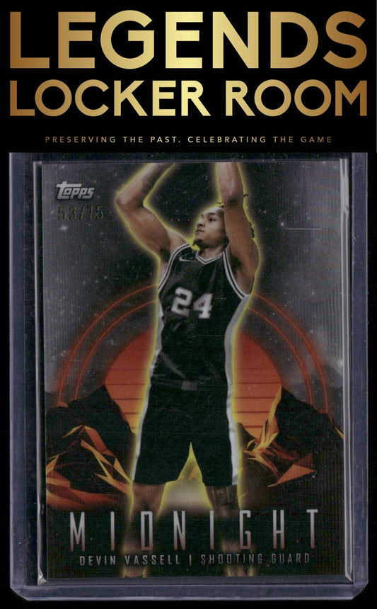 2023-24 Topps Midnight #18 Devin Vassell /75