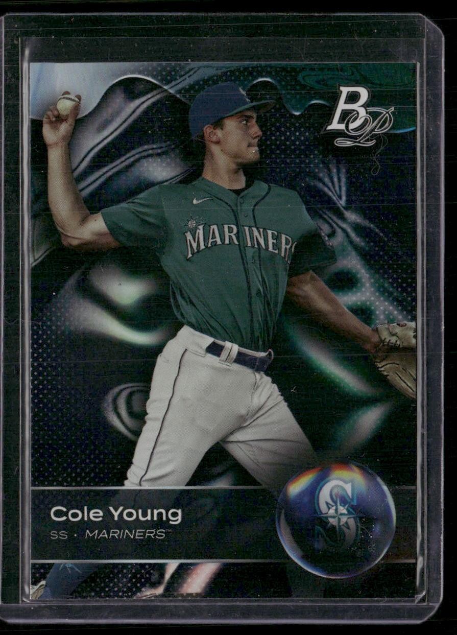 2023 Bowman Platinum #TOP-15 Cole Young Top Prospects