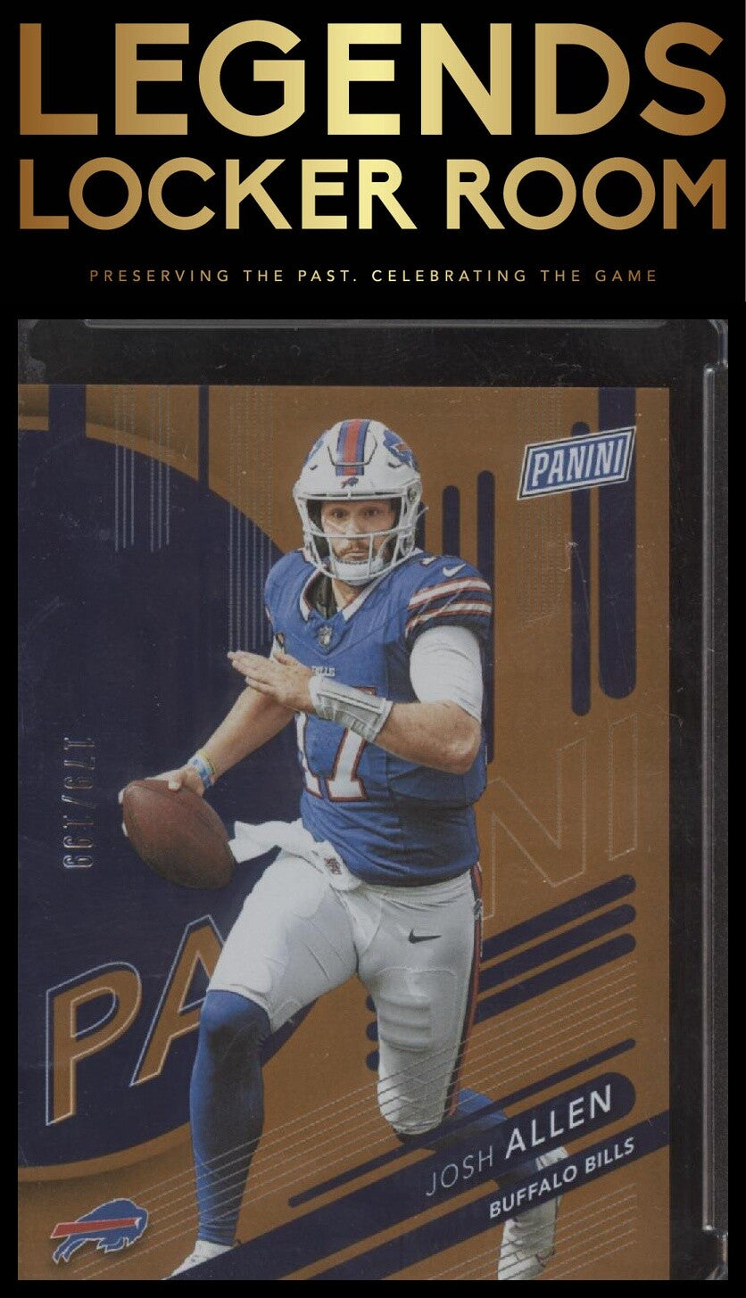 2024 Panini National Sports Convention #4 Josh Allen Orange #/199