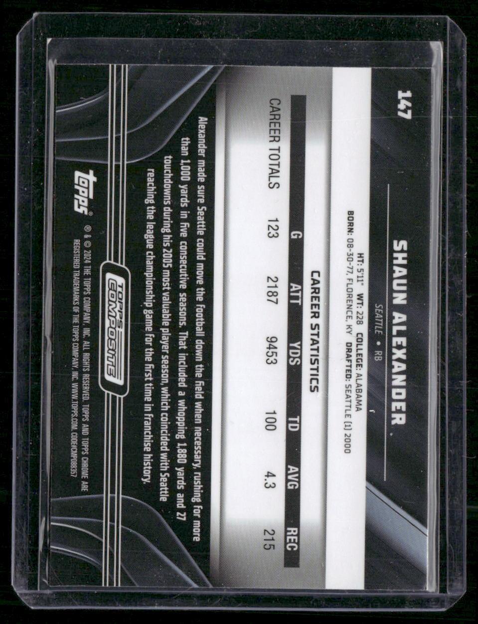 2023 Topps Composite #147 Shaun Alexander