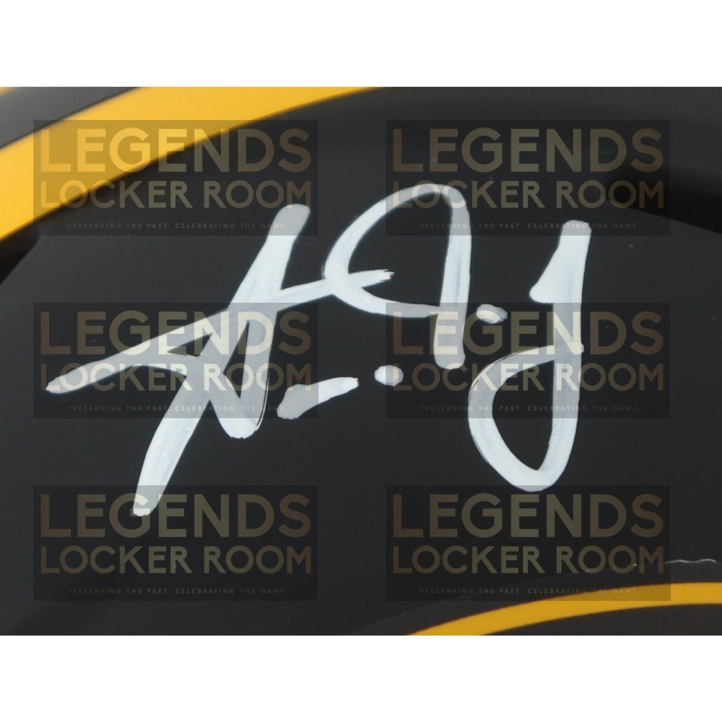 Aaron Jones Signed Green Bay Packers Eclipse Alternate Speed Full-Size Replica