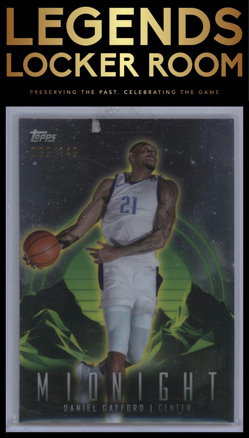 2023-24 Topps Midnight #52 Daniel Gafford Morning #/149
