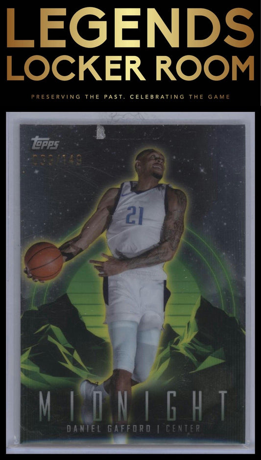 2023-24 Topps Midnight #52 Daniel Gafford Morning #/149
