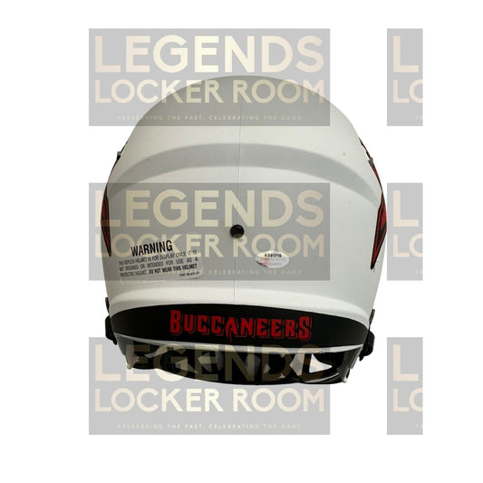 Brad Johnson Signed Tampa Bay Buccaneers Lunar Eclipse Replica Helmet -