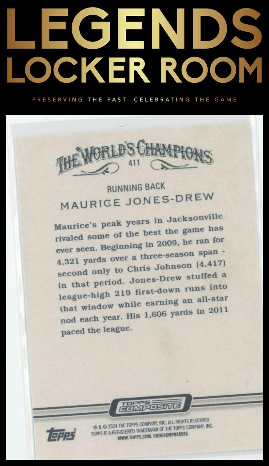 2023 Topps Composite #411 Maurice Jones-Drew
