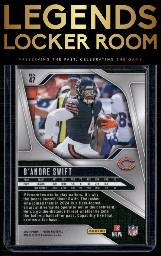 2024 Panini Prizm #47 D'Andre Swift