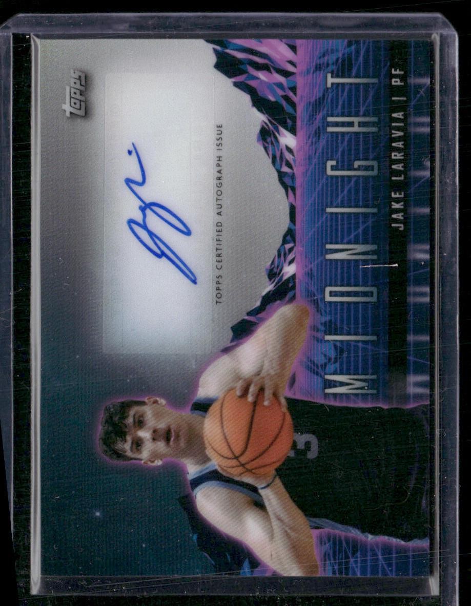 2023-24 Topps Midnight #HS-JL Jake Laravia Horizon Signatures