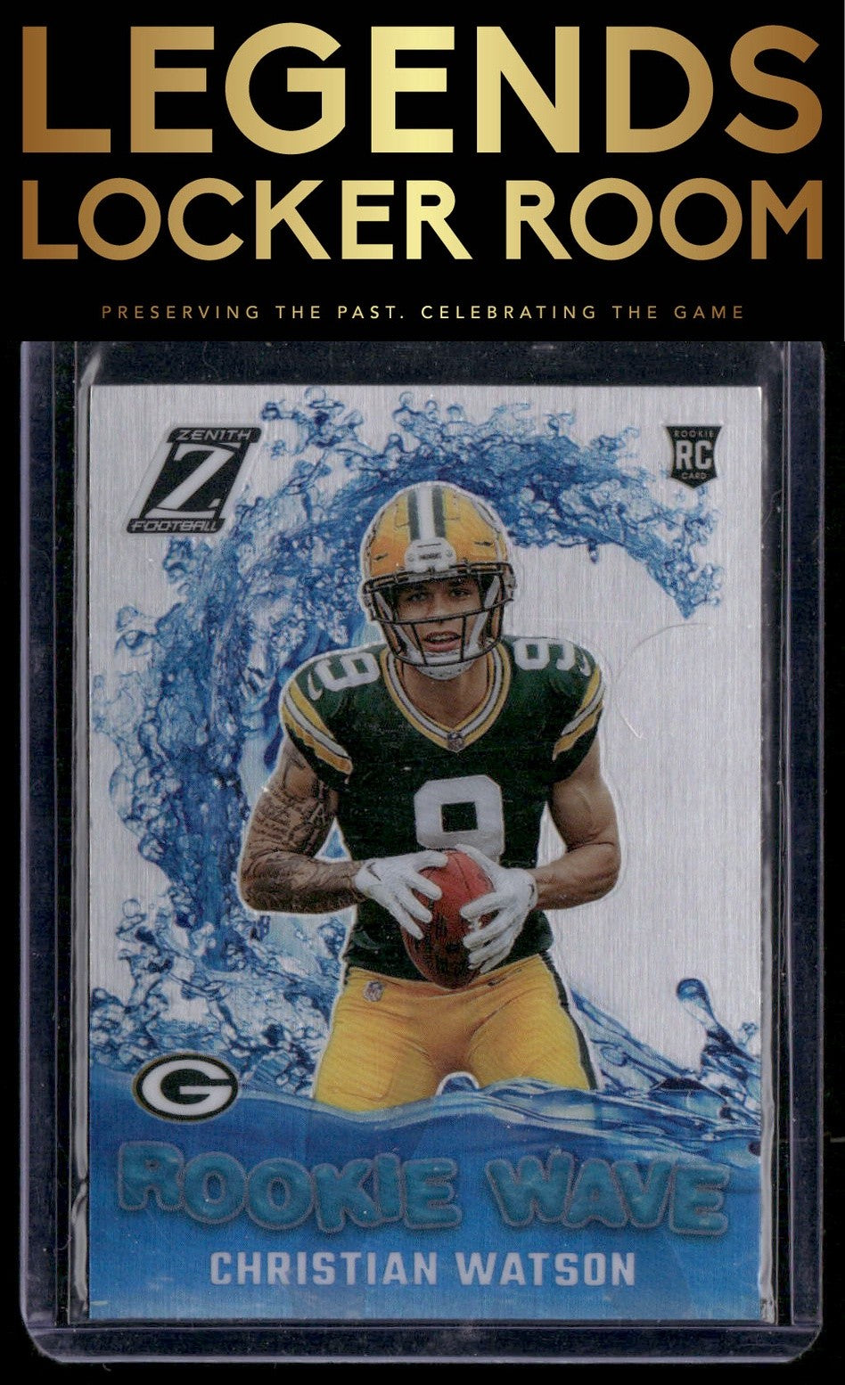 2022 Zenith #RW-CW Christian Watson Rookie Wave