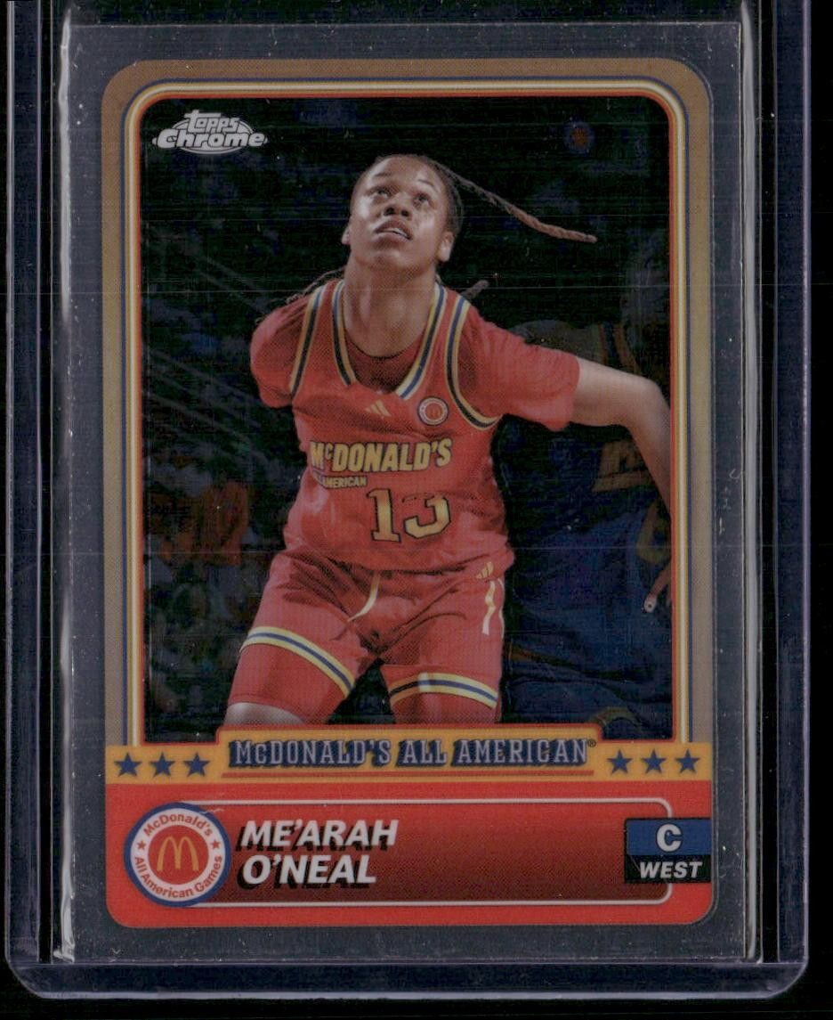 2024 Topps Chrome McDonald's All-American #20 Me’Arah O’Neal