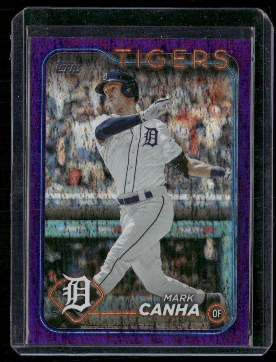 2024 Topps #486 Mark Canha Purple HoloFoil  /799