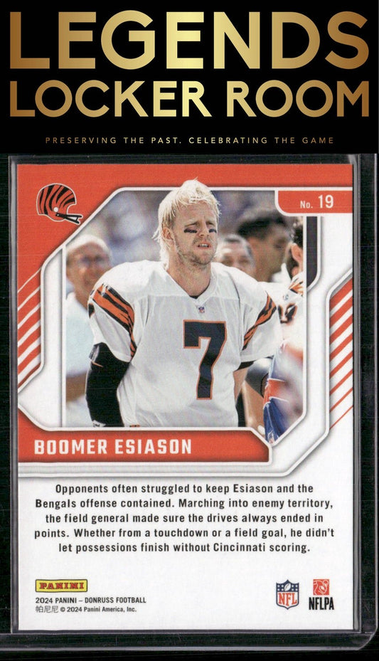 2024 Donruss #19 Boomer Esiason The Legends Series