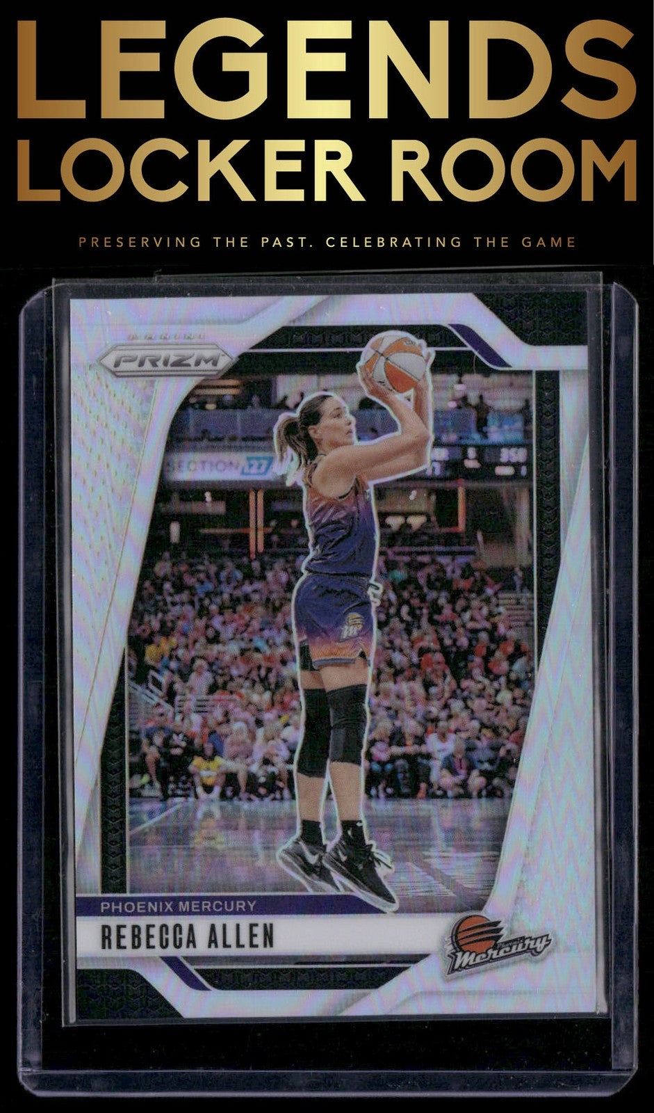 2024 Panini Prizm WNBA #124 Rebecca Allen Silver Prizms