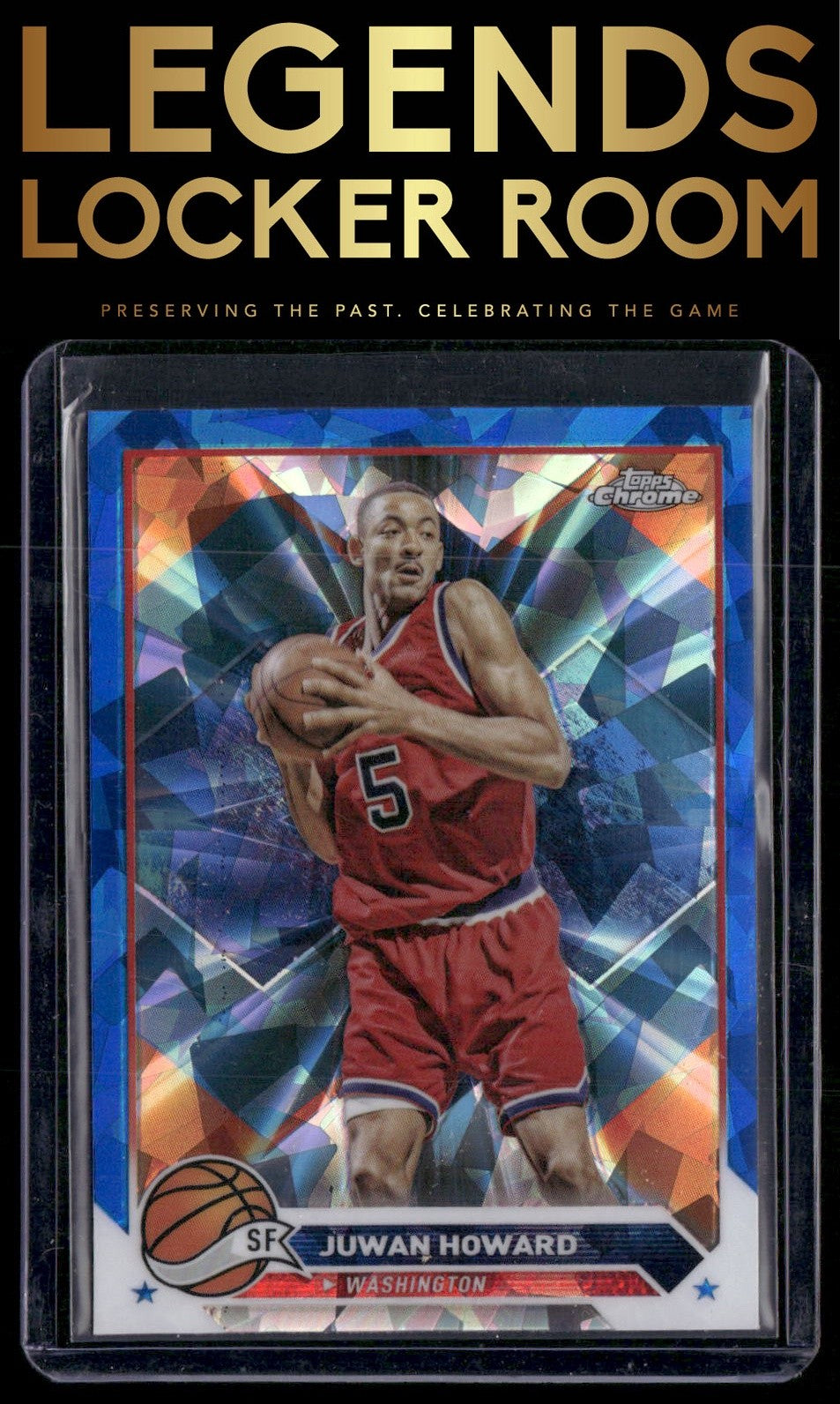 2023-24 Topps Chrome Sapphire Edition #101 Juwan Howard