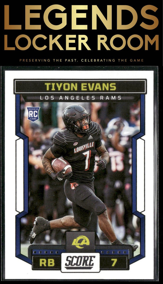 2023 Score #336 Tiyon Evans