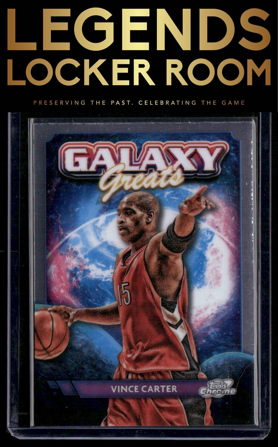 2023-24 Topps Chrome Cosmic #GG-13 Vince Carter Galaxy Greats