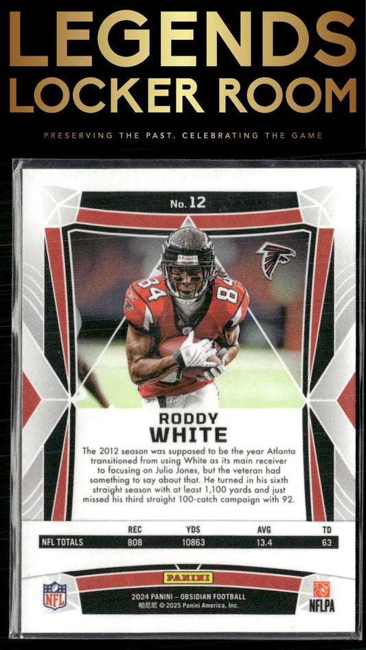 2024 Panini Obsidian #12 Roddy White