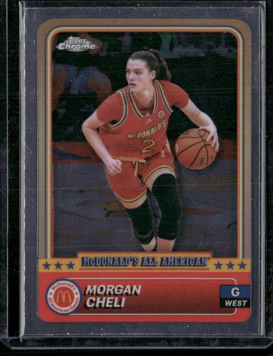 2024 Topps Chrome McDonald's All-American #16 Morgan Cheli