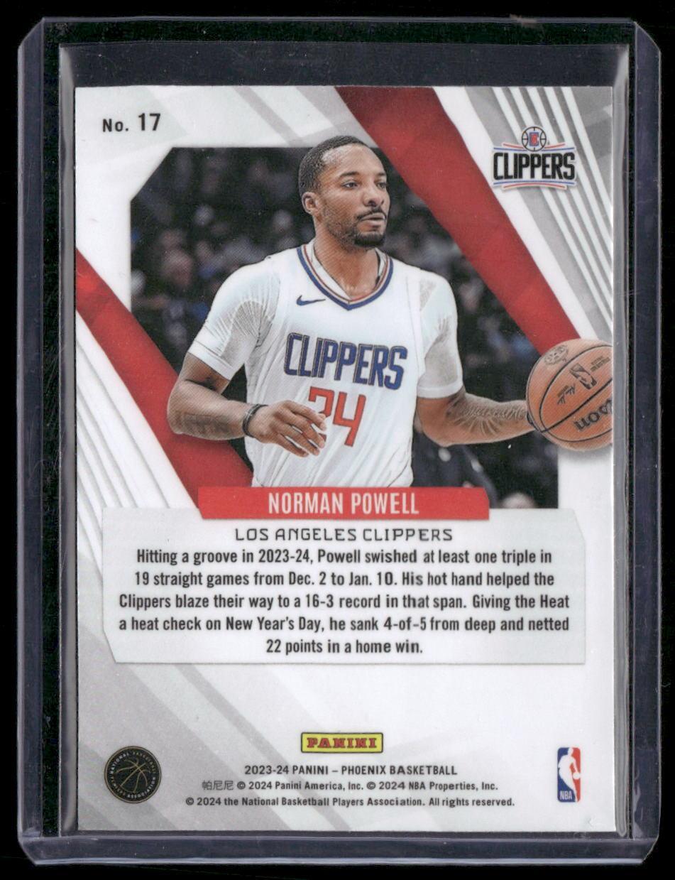 2023-24 Panini Phoenix #17 Norman Powell