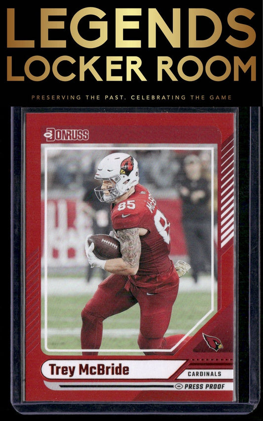 2024 Donruss #118 Trey McBride Press Proof Red