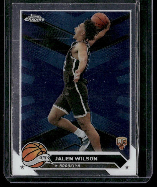 2023-24 Topps Chrome #61 Jalen Wilson