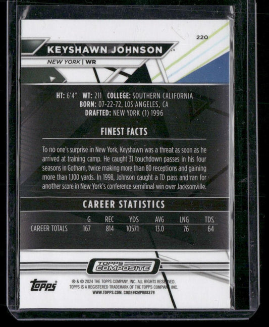 2023 Topps Composite #220 Keyshawn Johnson