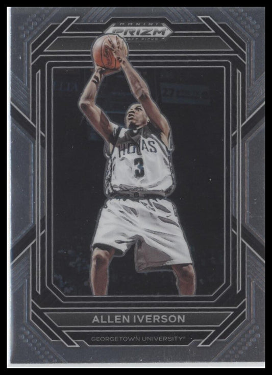 2023 Panini Prizm Draft Picks #77 Allen Iverson