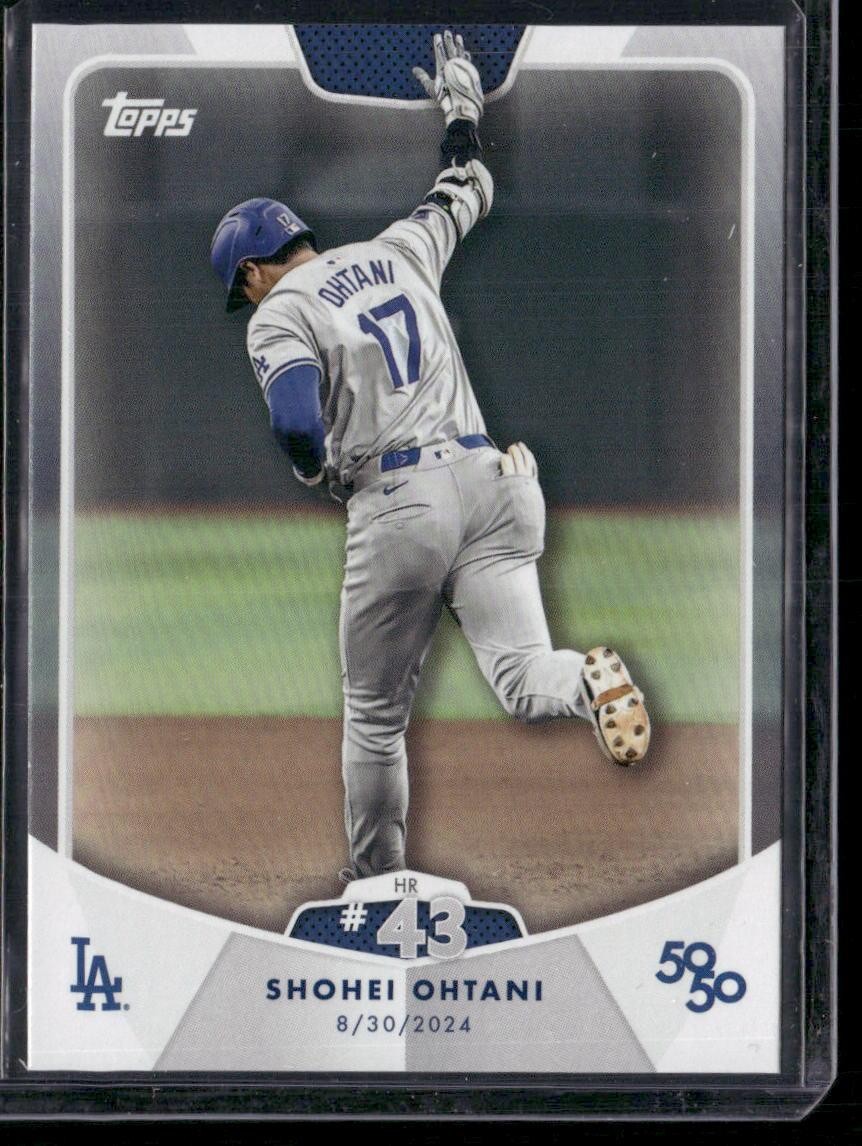 2024 Topps 50/50: Shohei Ohtani #43 Shohei Ohtani HR