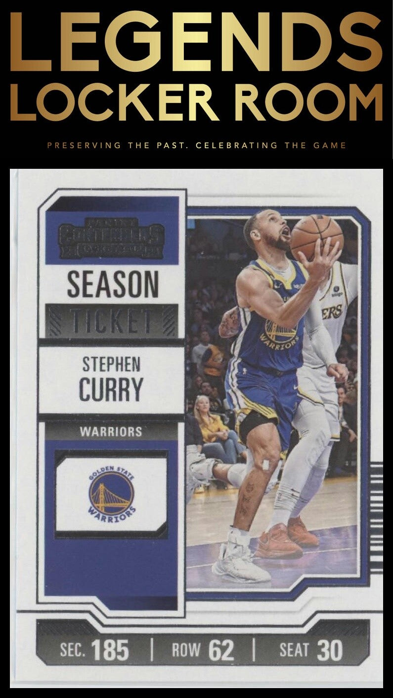 2023-24 Panini Contenders #55 Stephen Curry Season Ticket Retail