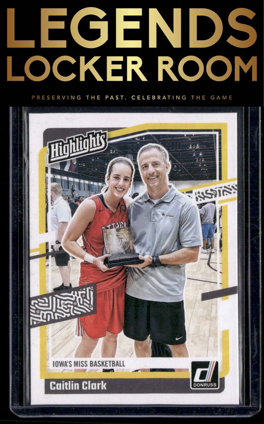 2024 Panini Caitlin Clark Collection #H4 Caitlin Clark Highlights Panini