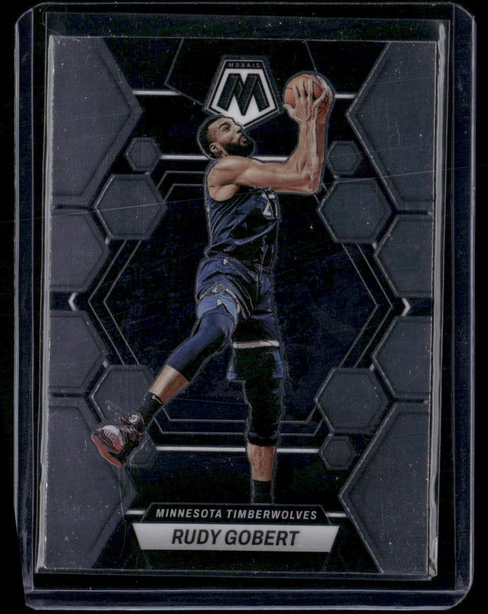 2022-23 Panini Mosaic #138 Rudy Gobert