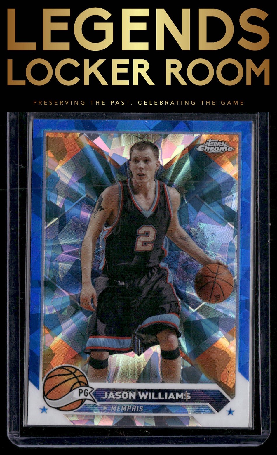 2023-24 Topps Chrome Sapphire Edition #89 Jason Williams
