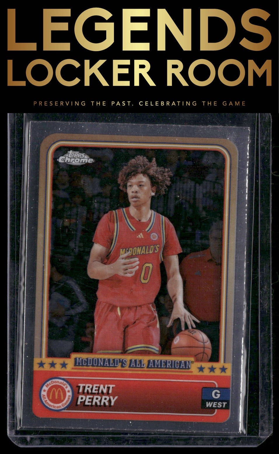 2024 Topps Chrome McDonald's All-American #40 Trent Perry