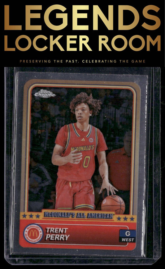 2024 Topps Chrome McDonald's All-American #40 Trent Perry