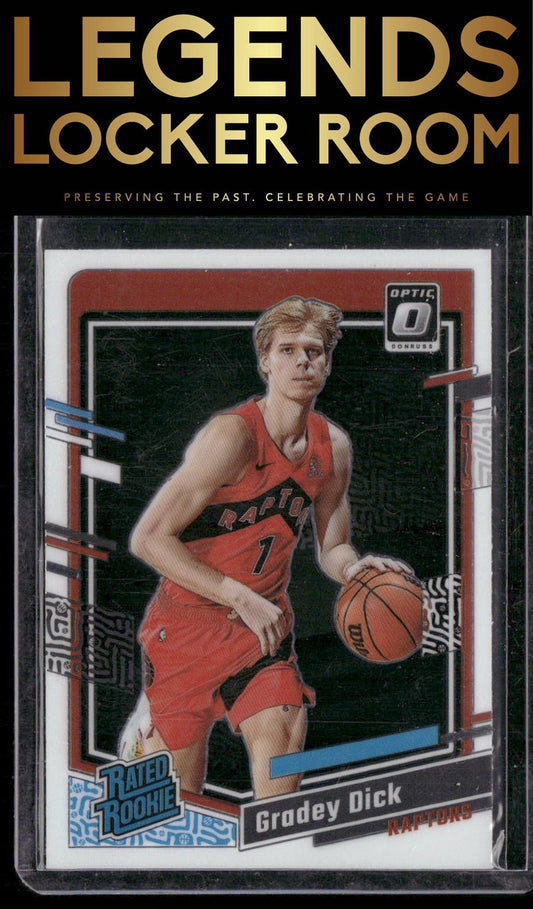 2023-24 Donruss Optic #212 Gradey Dick