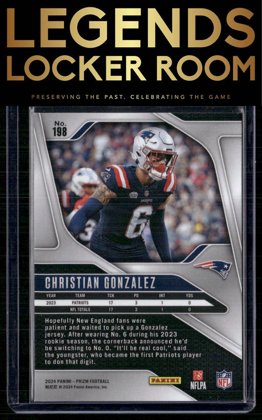2024 Panini Prizm #198 Christian Gonzalez