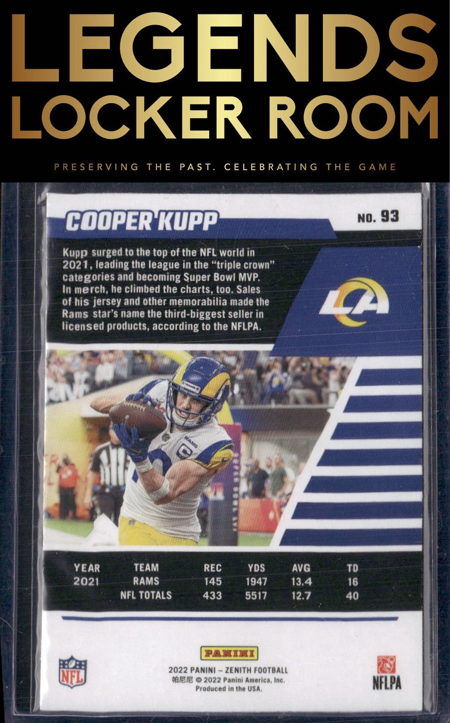 2022 Zenith #93 Cooper Kupp Retail
