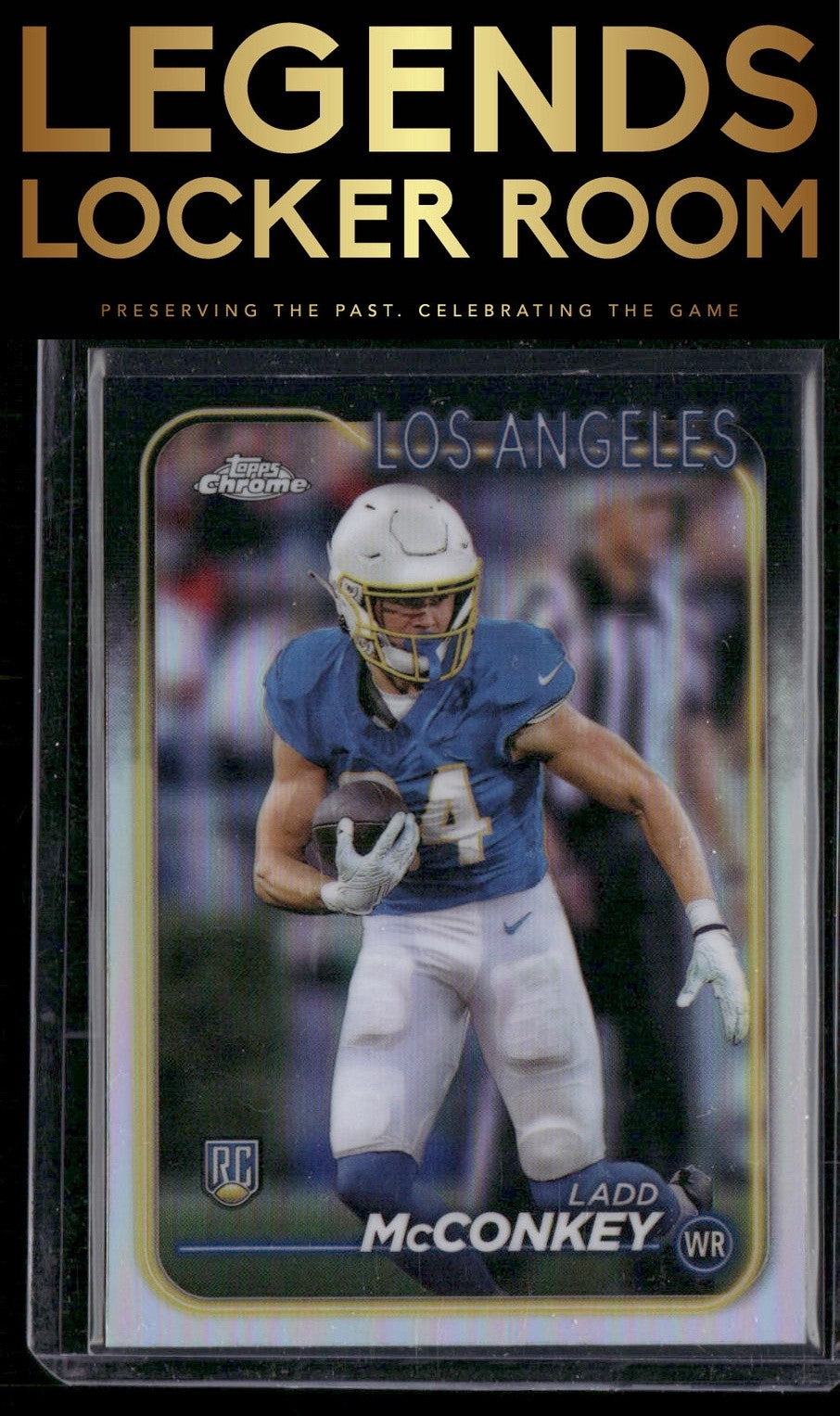 2024 Topps Chrome #212 Ladd McConkey Refractor