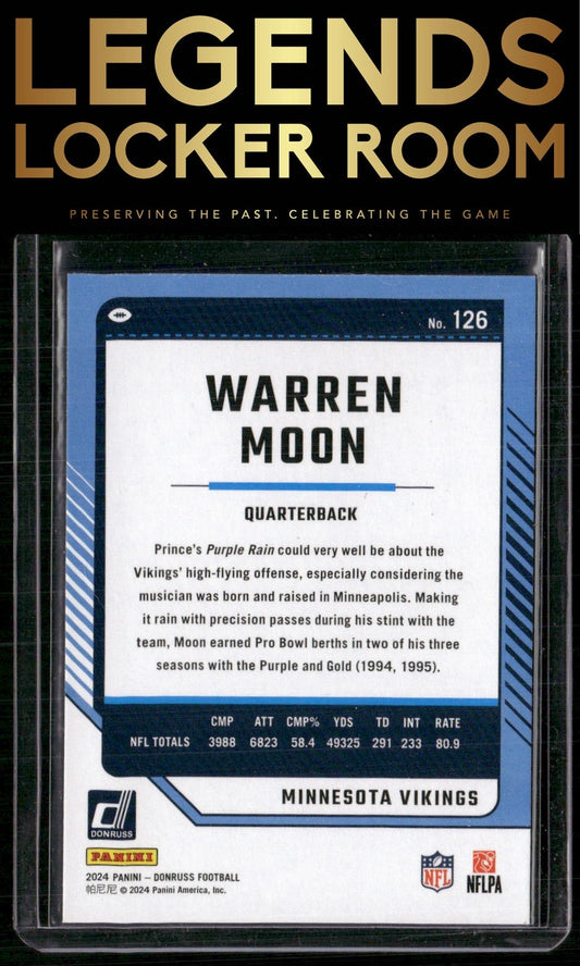2024 Donruss #126 Warren Moon