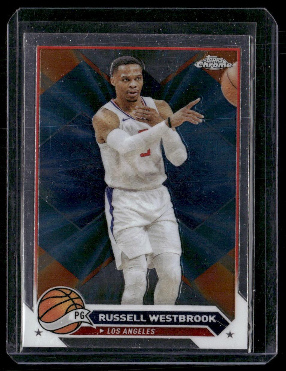2023-24 Topps Chrome #110 Russell Westbrook