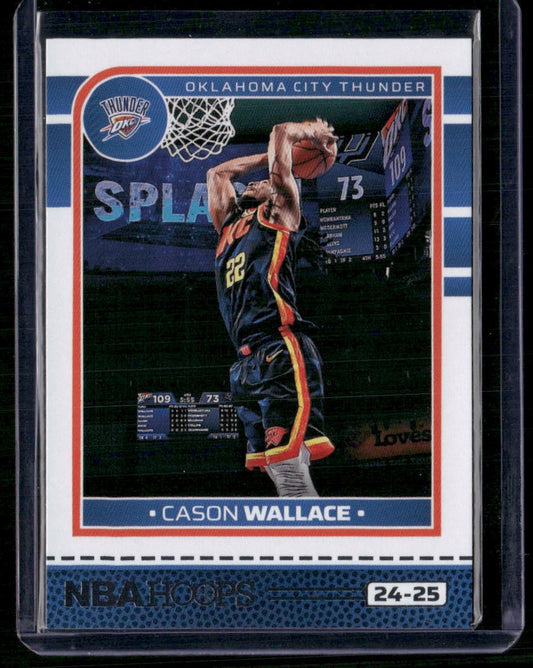 2024-25 Hoops #68 Cason Wallace