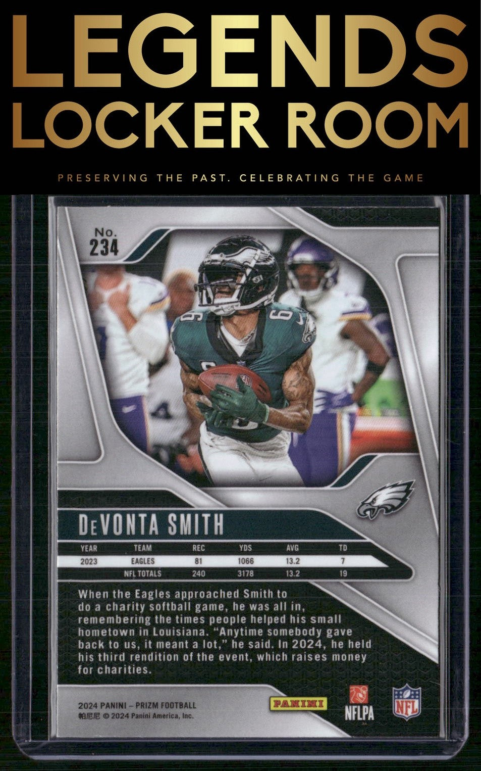 2024 Panini Prizm #234 DeVonta Smith