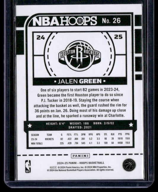 2024-25 Hoops #26 Jalen Green